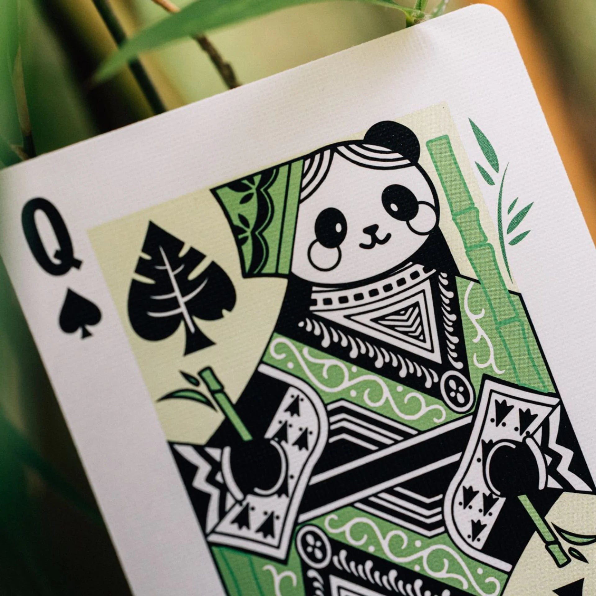 Bicycle Panda Playing Cards – Adorable Custom Court Cards & Bamboo Design