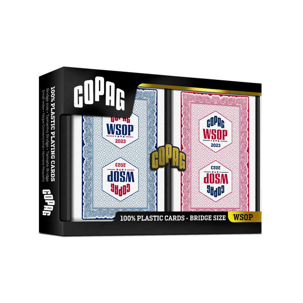 Copag WSOP 2023 Bridge Regular Index Double Deck Set