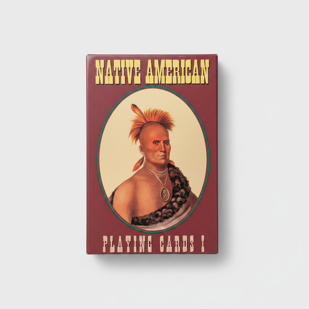 Native American Playing Cards Set One by U.S. Games with portrait artwork