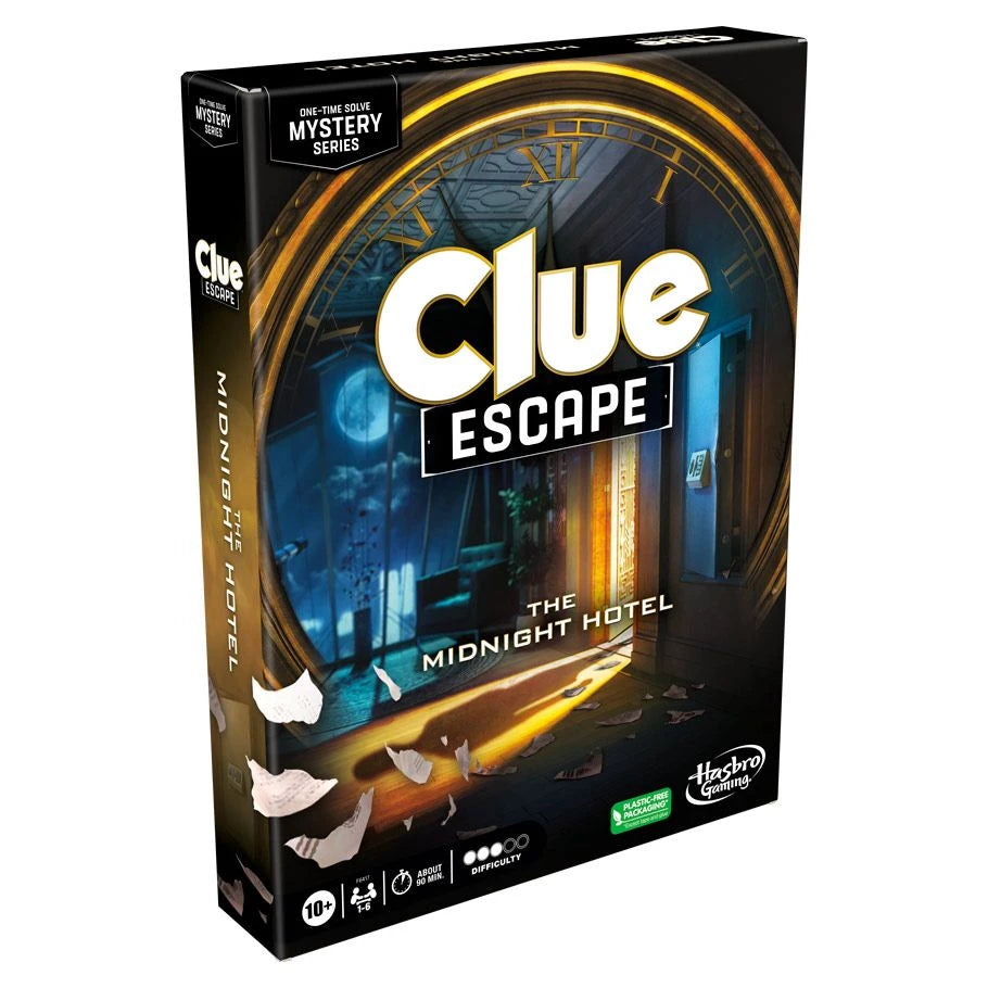 Clue Escape: The Midnight Hotel retail packaging