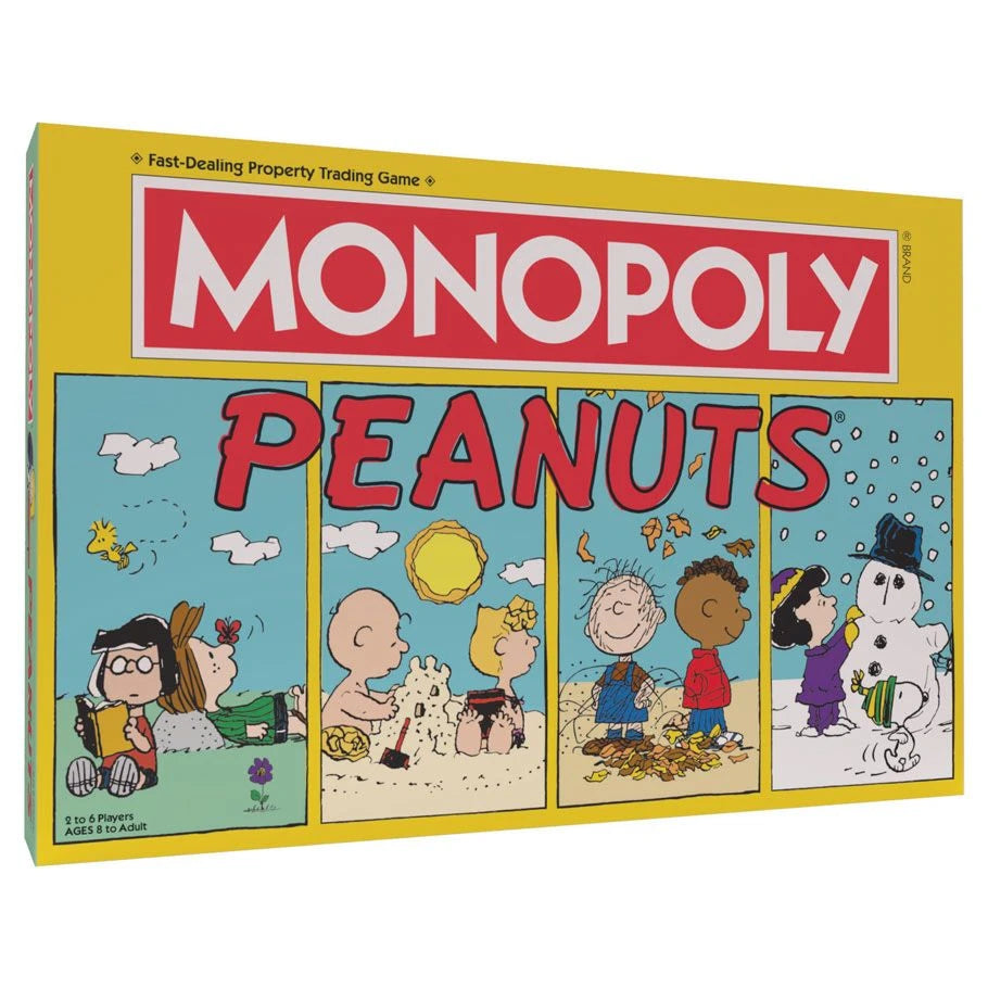 Monopoly: Peanuts Edition retail packaging