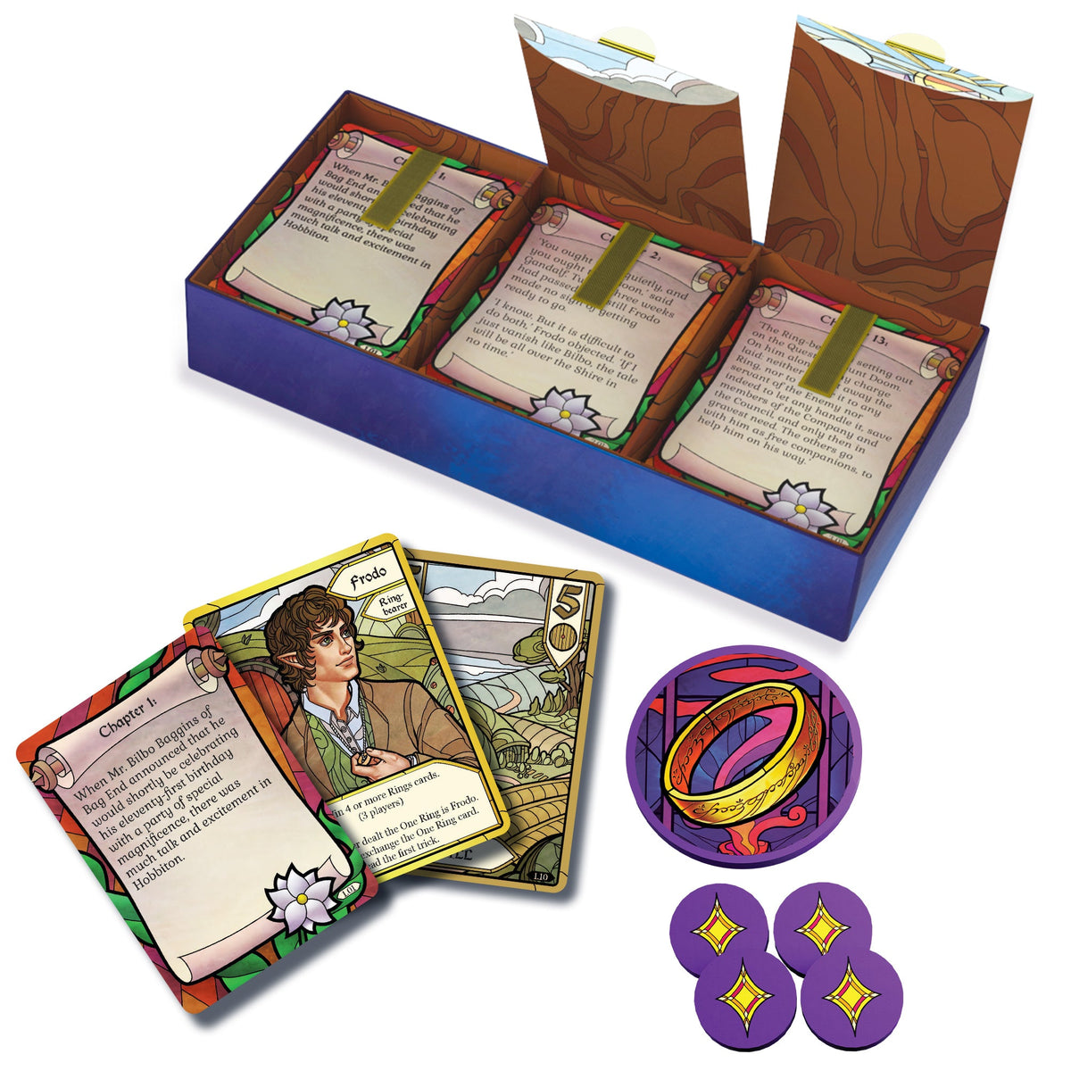 The Fellowship of the Ring: Trick-Taking Game – additional product details
