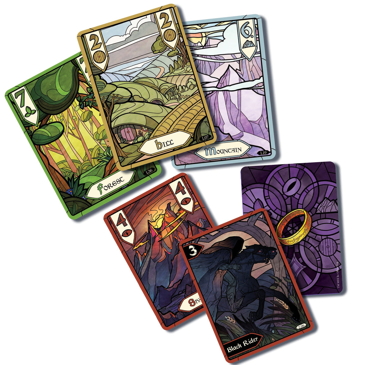The Fellowship of the Ring: Trick-Taking Game – additional product details