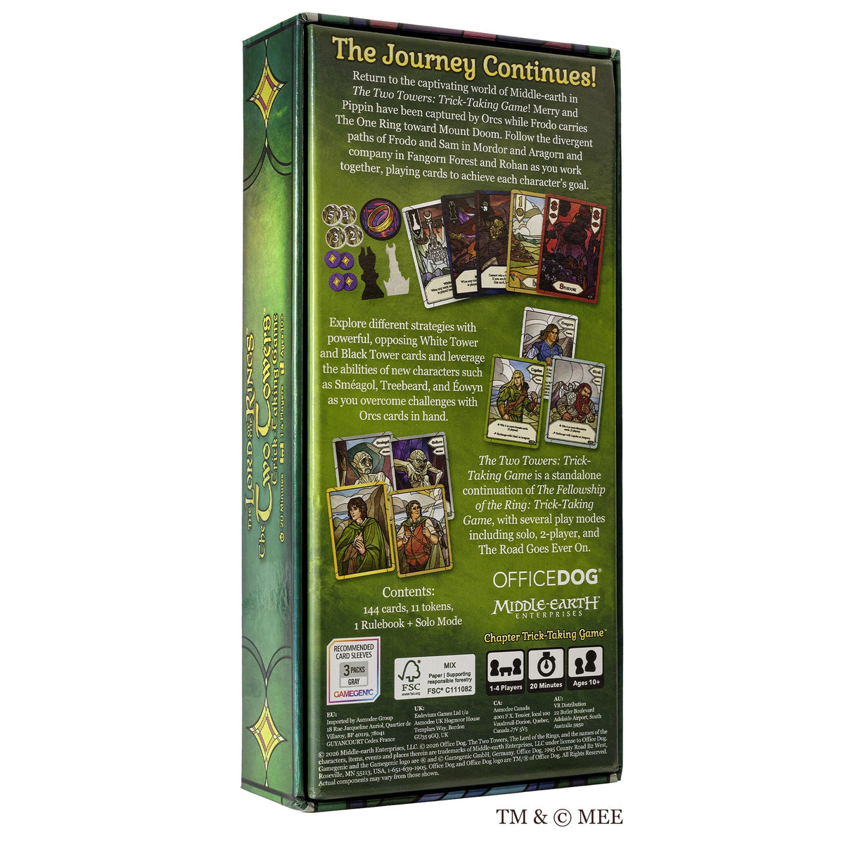 The Two Towers: Trick-Taking Game – additional product details