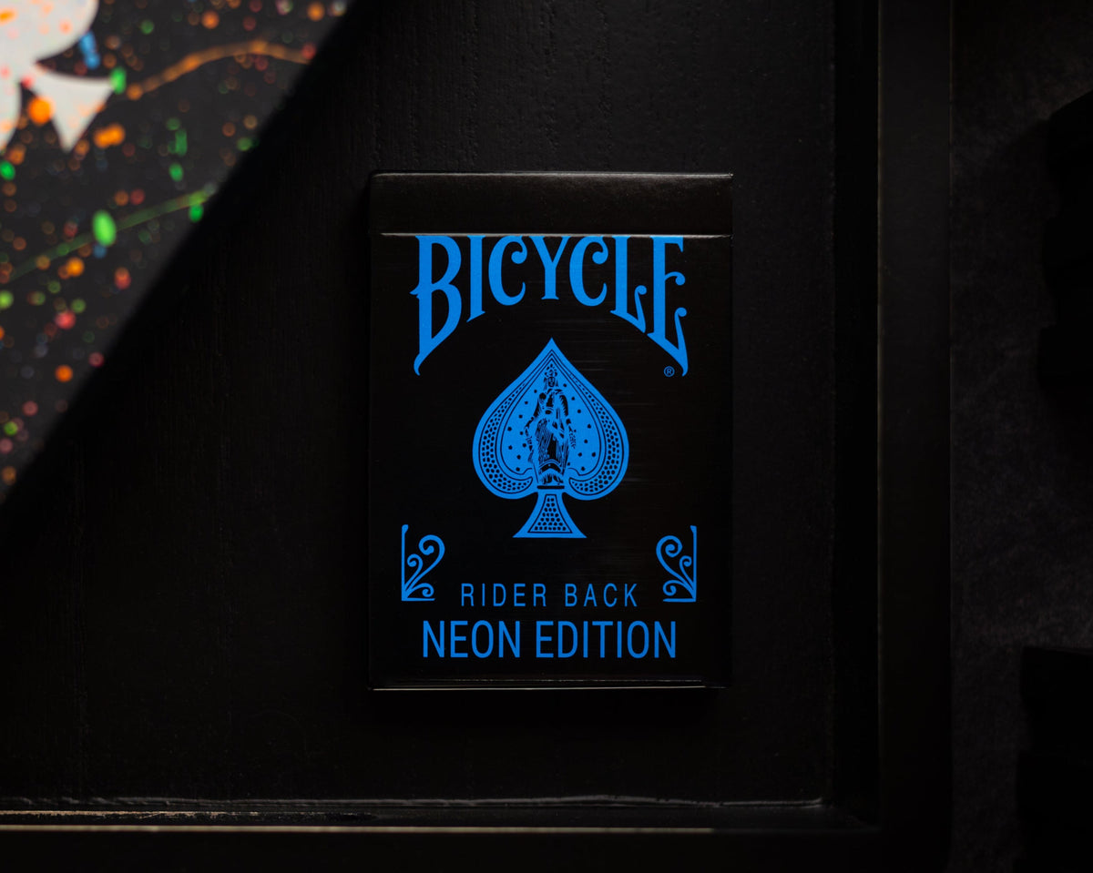 Bicycle Neon Cool-Blue blue Bicycle tuck box