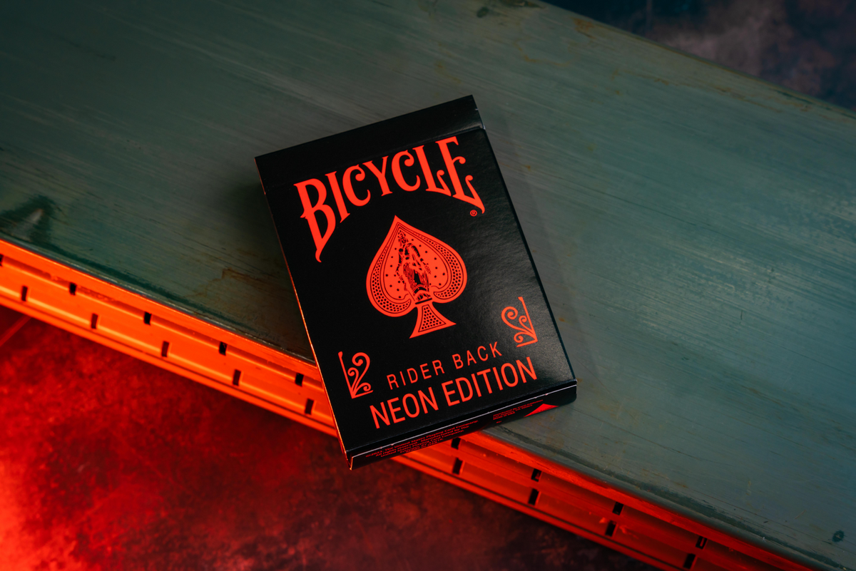 Bicycle Neon Solar-Orange orange tuck box in ambient light