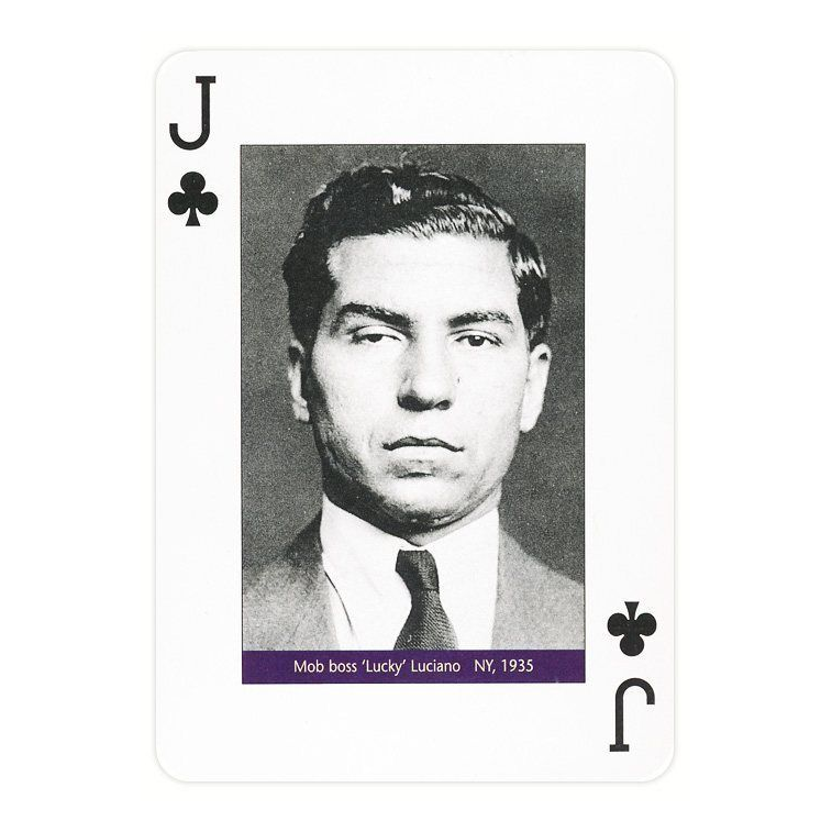 Piatnik Gangsters Playing Cards — card detail 4 — right card