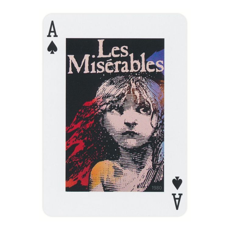 Piatnik Musicals! Playing Cards — card detail 1 — left card