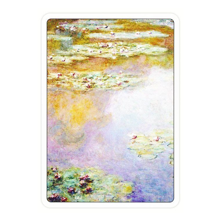 Piatnik Monet — water-lily card back