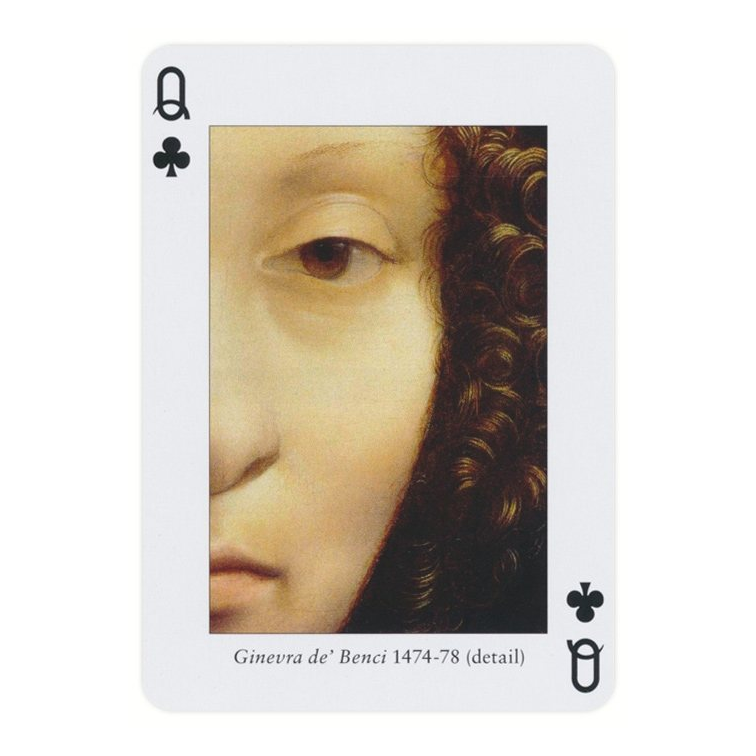 Piatnik Leonardo Playing Cards — card detail 4 — right card