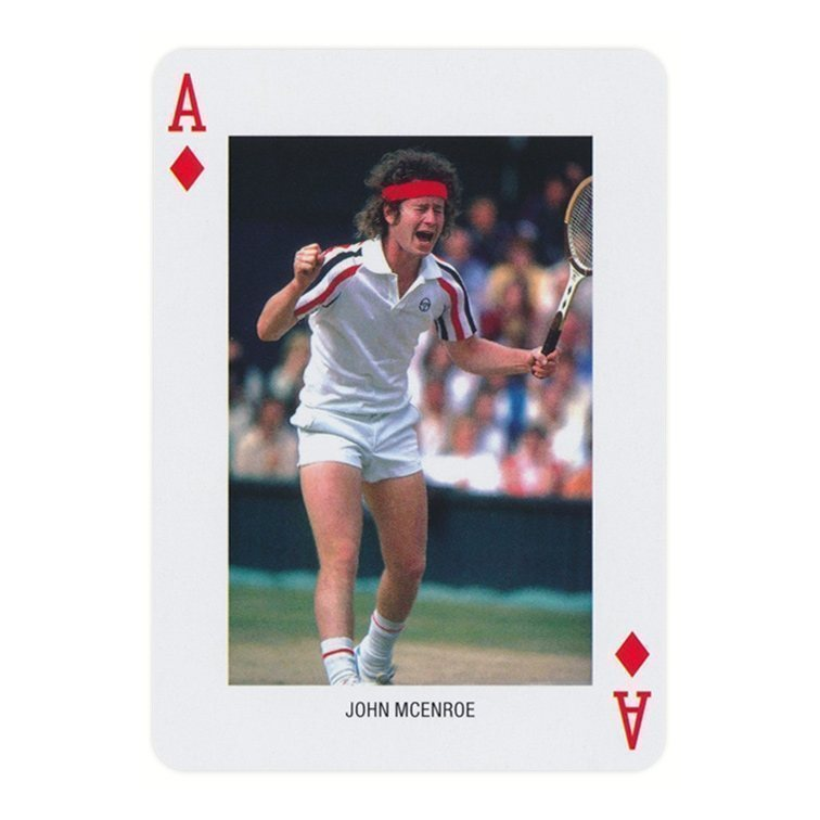 Piatnik 1980s Playing Cards — card detail 3 — left card