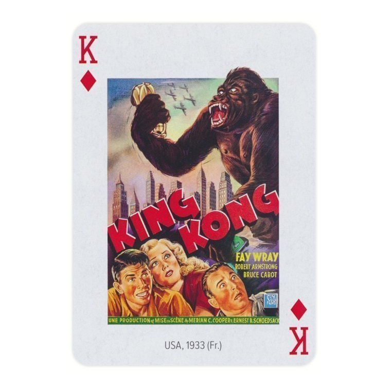 Piatnik The Horror! Horror Movie Playing Cards – Classic Monsters on Every Card — card detail 3 — left card