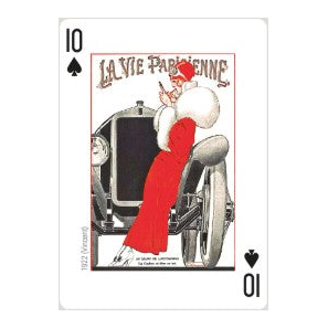Piatnik Paris Playing Cards — individual card 8