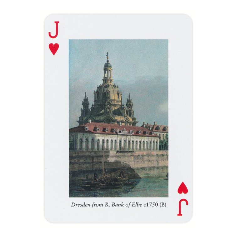 Piatnik Canaletto Bellotto Playing Cards — card detail 4 — left card