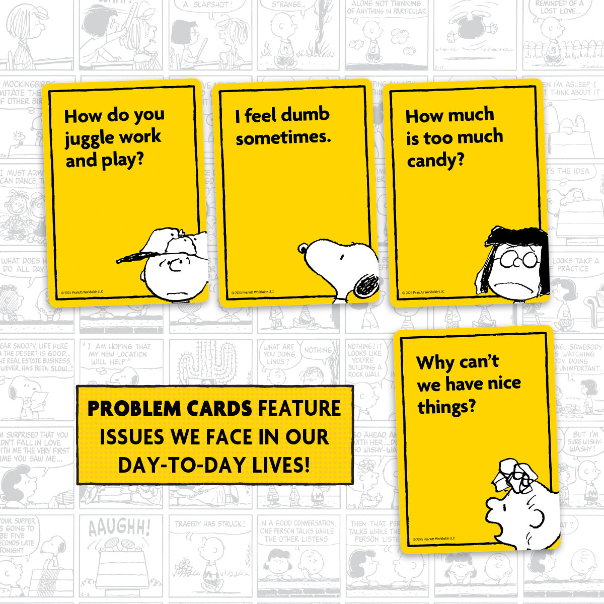 Peanuts: The Doctor Is In Card Game – additional product details
