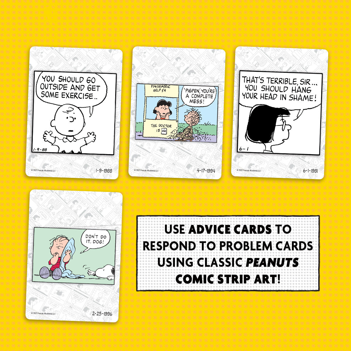 Peanuts: The Doctor Is In Card Game – additional product details