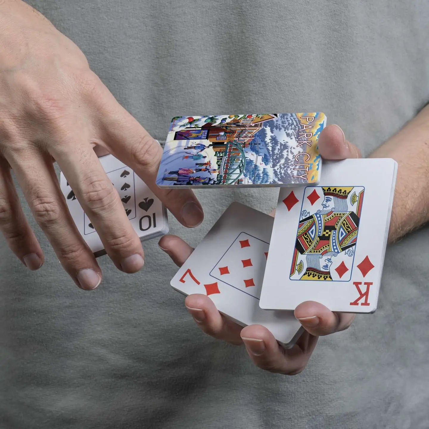 Park City Winter Playing Cards – Poker Size Jumbo Index