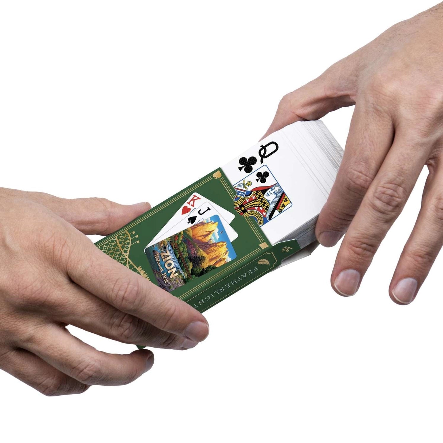 Zion National Park Playing Cards by Boardwalk national park souvenir playing cards