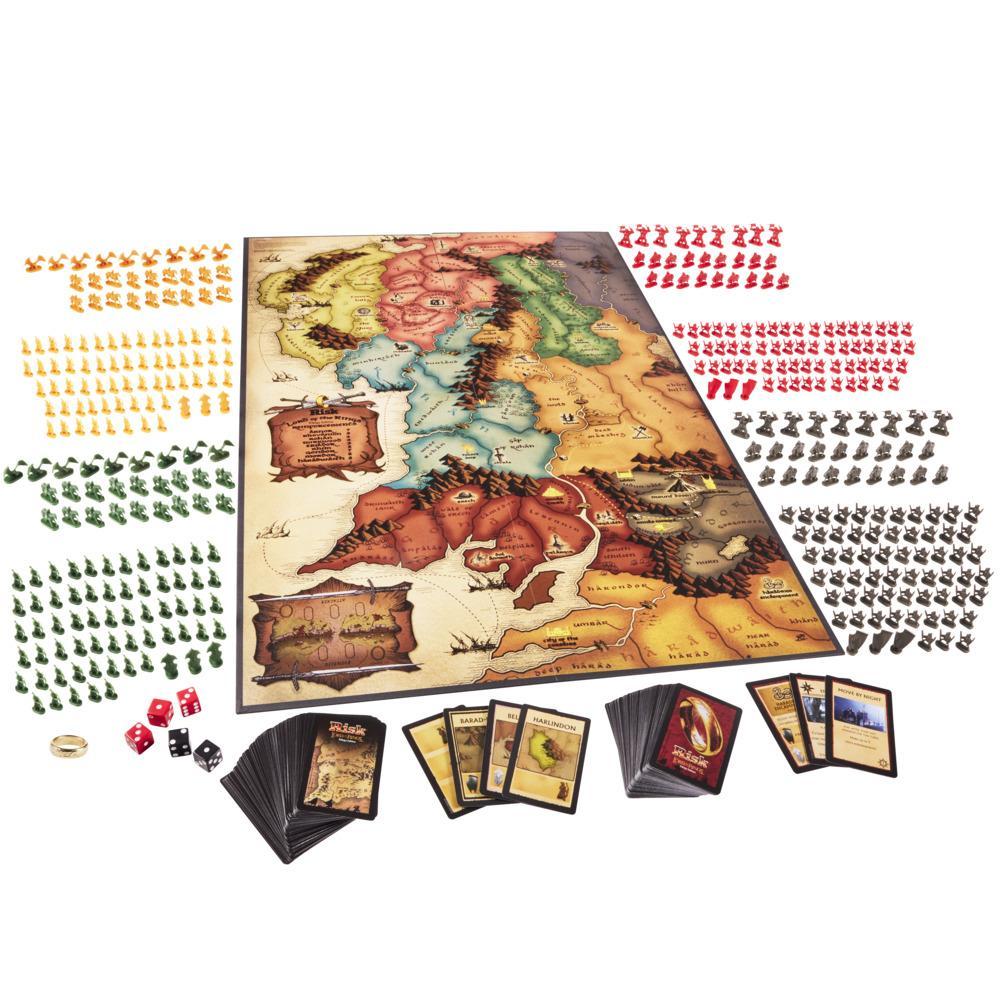 RISK: The Lord of the Rings Trilogy Edition – game components