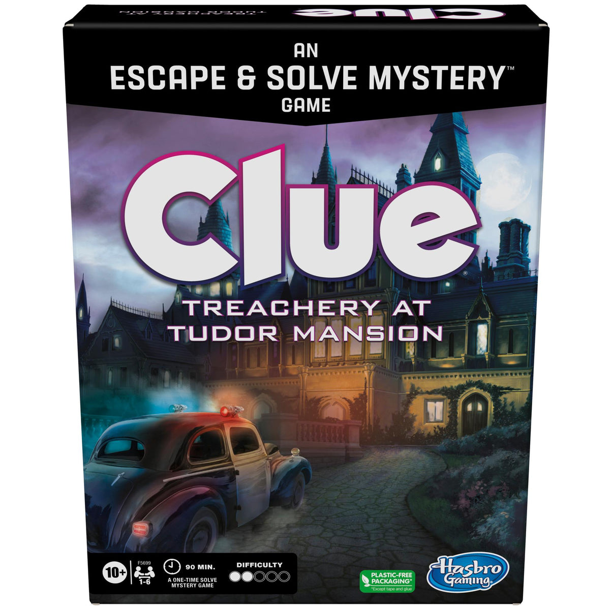 Clue Escape: Treachery at Tudor Mansion – packaging view