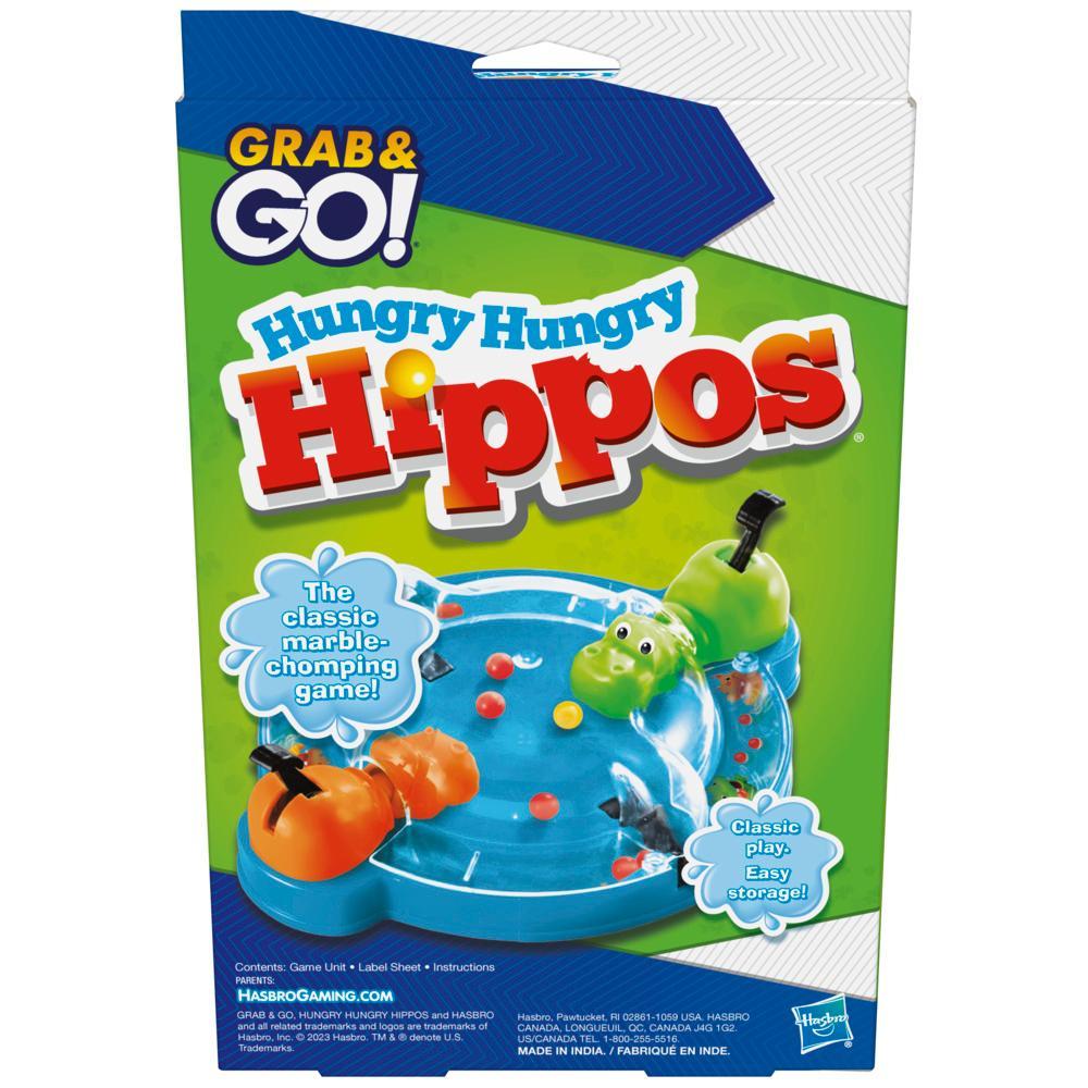 Hungry Hungry Hippos Grab & Go Travel Game – additional product view