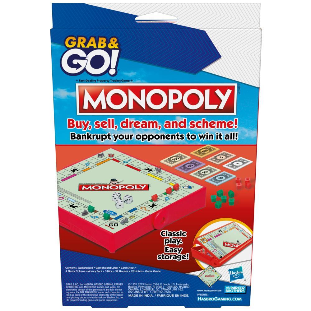 Monopoly Grab & Go Travel Game – additional product details