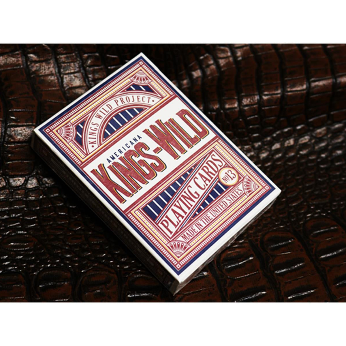 Kings Wild Americanas Murphy's Magic limited edition playing cards tuck box by Jackson Robinson