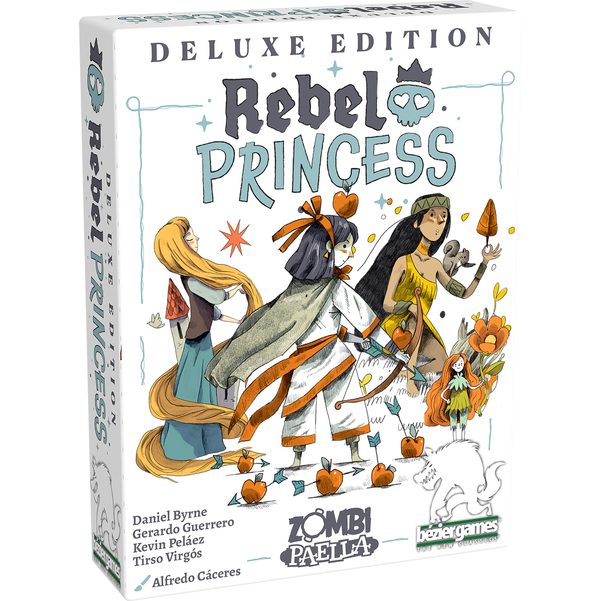 Rebel Princess Deluxe Edition box with illustrated fairy-tale princesses.