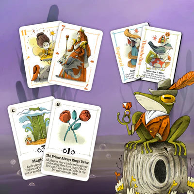 Rebel Princess Deluxe Edition suited cards, princess powers, and Frog Prince artwork.