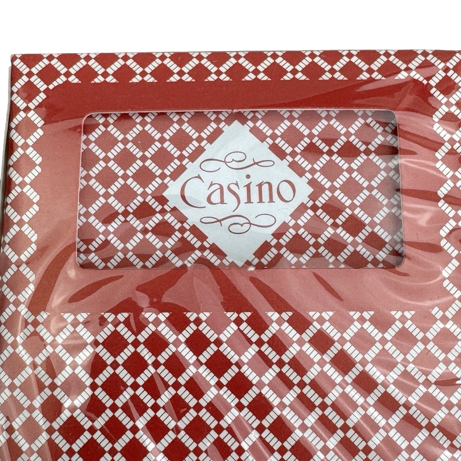 Hoyle PGC Casino Diamond Back Playing Cards (Red, St. Paul, MN, Window Tuck Case)