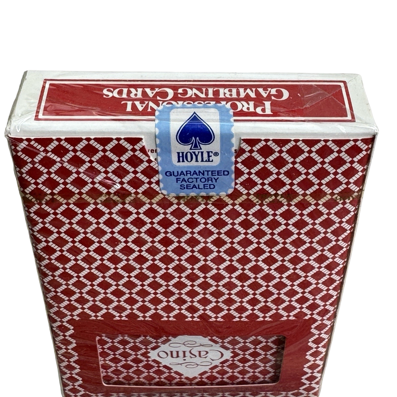 Hoyle PGC Casino Diamond Back Playing Cards (Red, St. Paul, MN, Window Tuck Case)