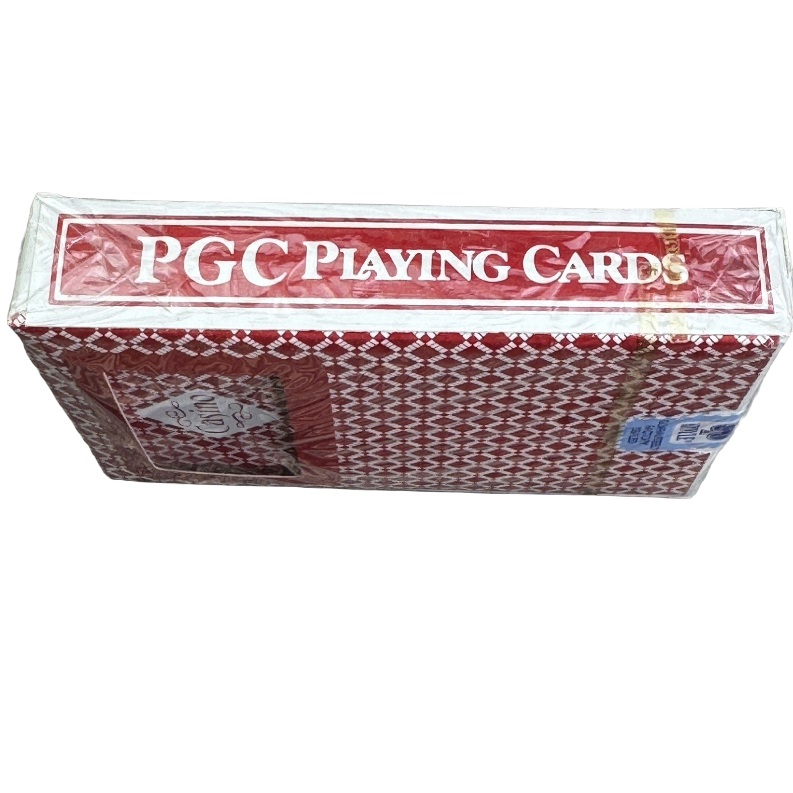Hoyle PGC Casino Diamond Back Playing Cards (Red, St. Paul, MN, Window Tuck Case)