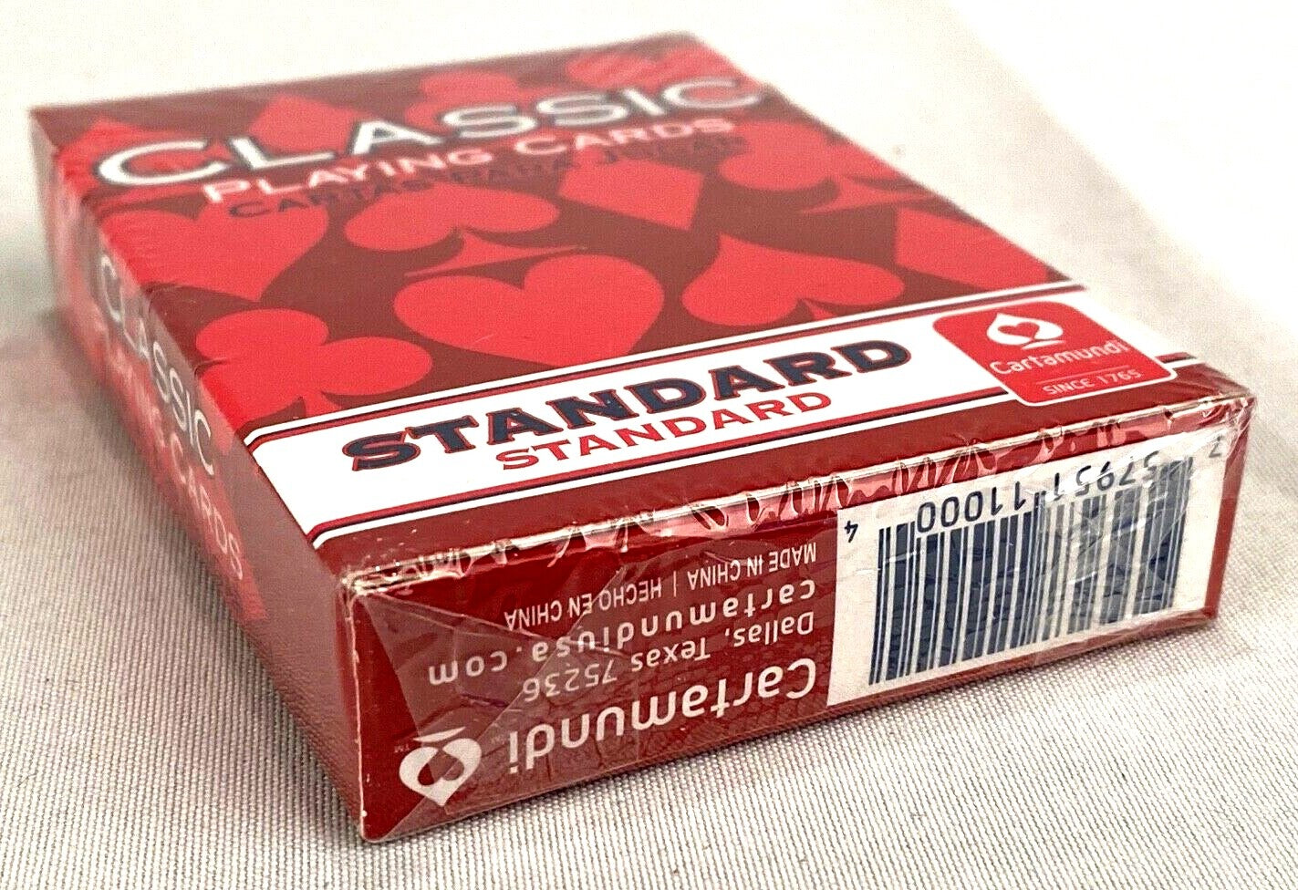 Cartamundi Classic Playing Cards – Red & Blue, Standard Index
