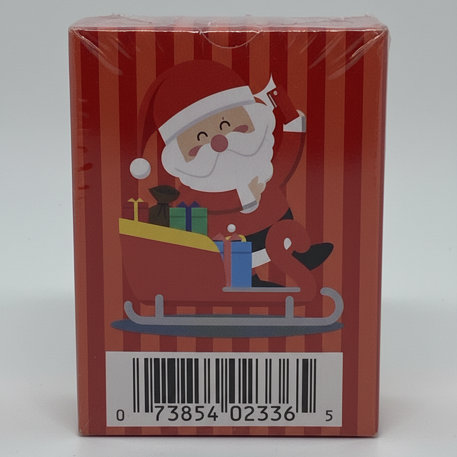 Hoyle Mini Holiday Playing Cards – Santa Edition