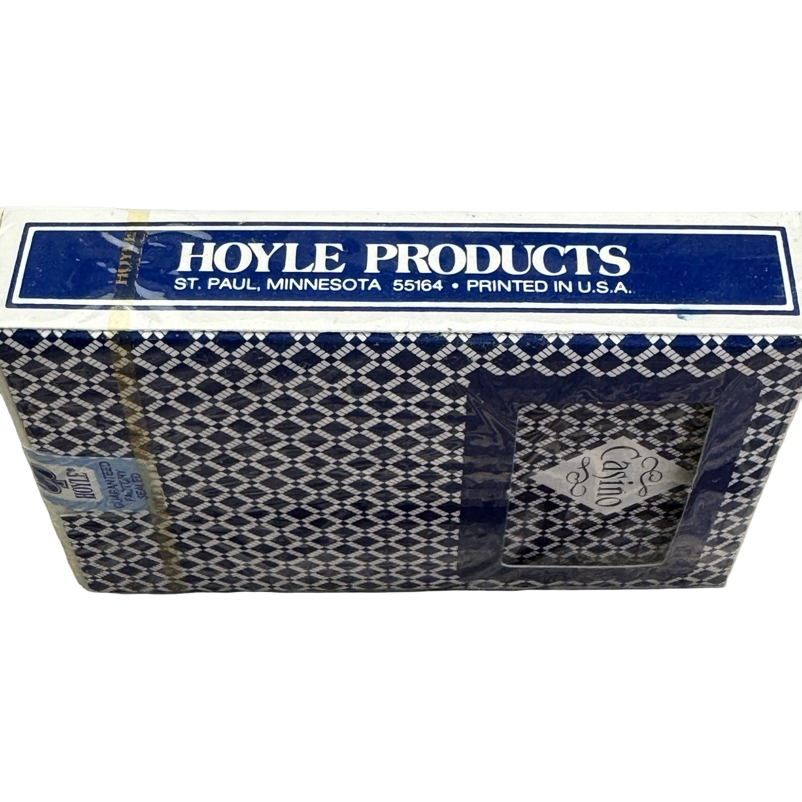 Hoyle PGC Casino Diamond Back Playing Cards (Red, St. Paul, MN, Window Tuck Case)