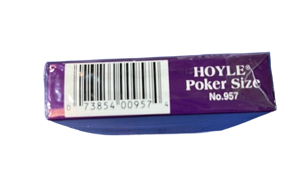 Hoyle Purple Standard Index Playing Card Deck