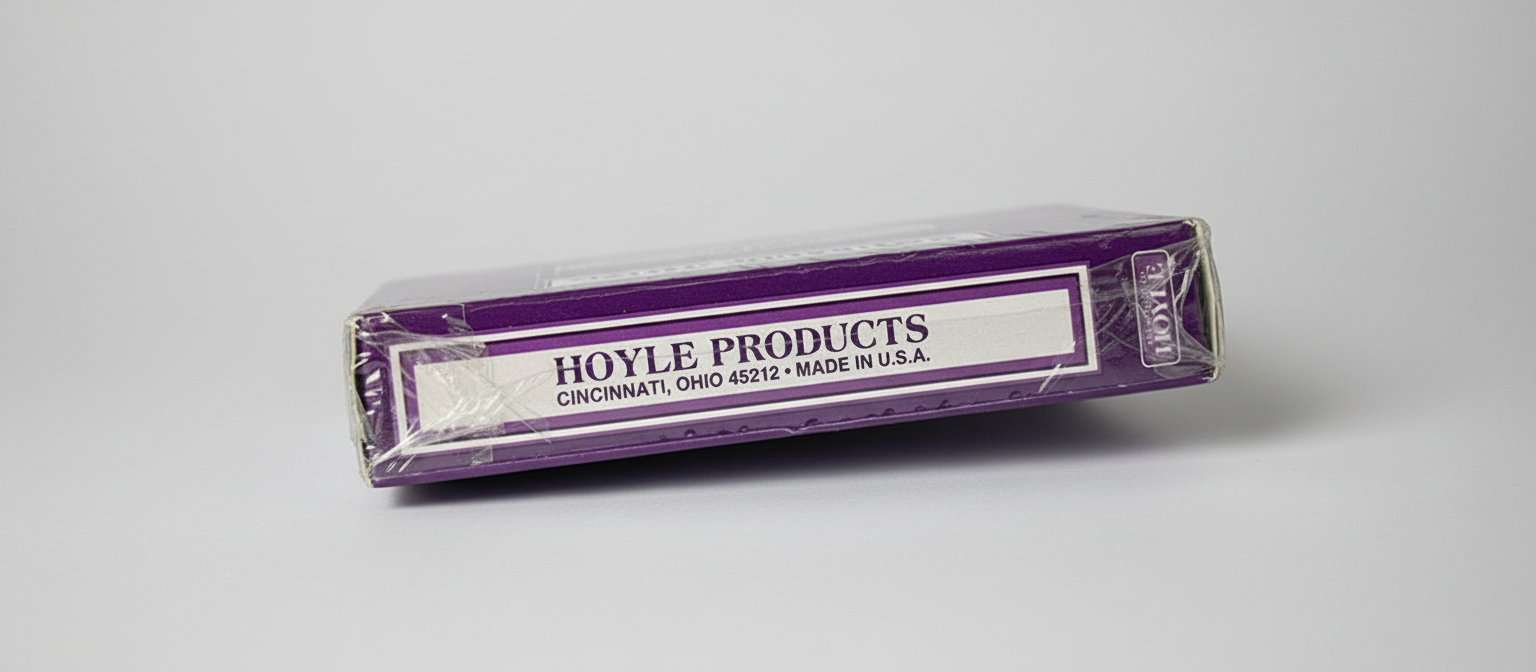 Packaged product with 'Hoyle Products' branding on a white background