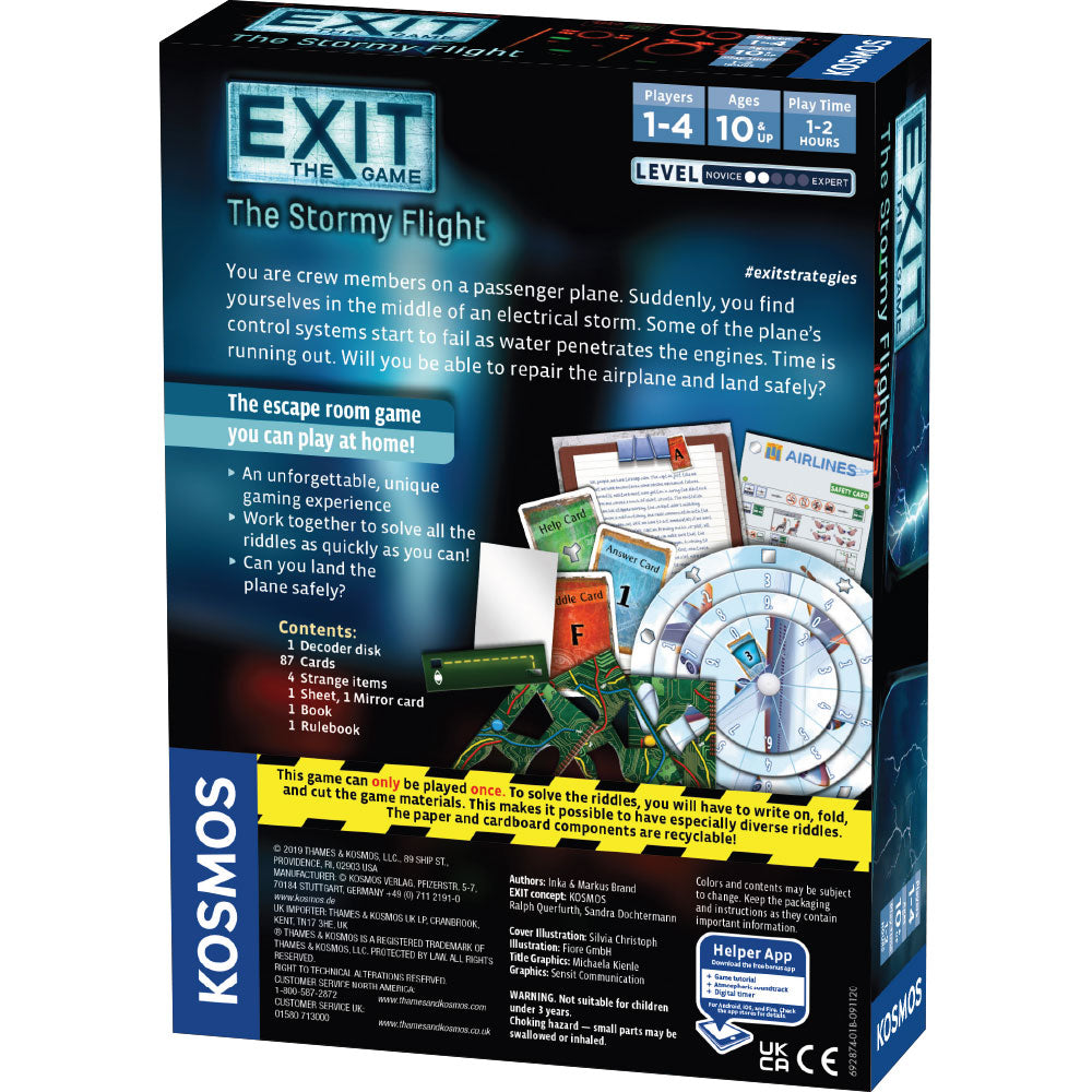 EXIT: The Game – The Stormy Flight – packaging view