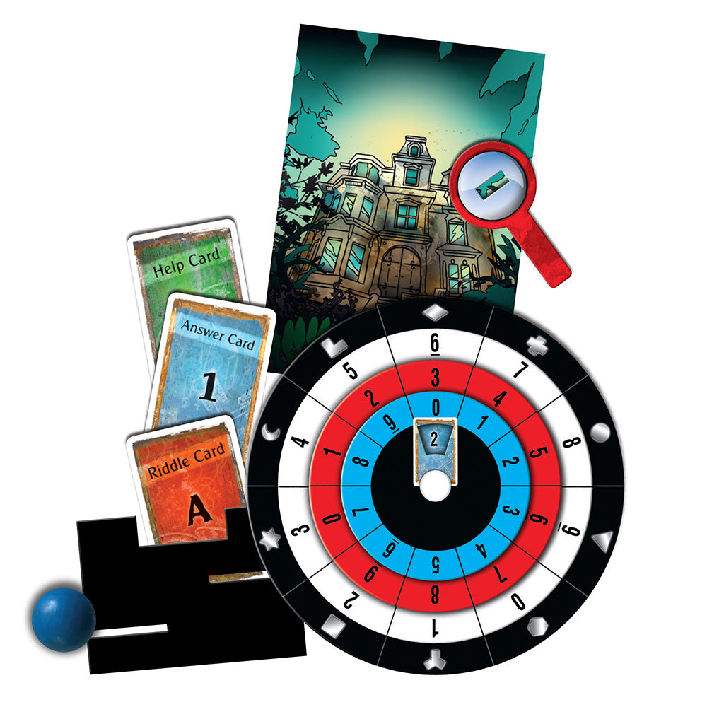 EXIT: The Game – The House of Riddles – game components