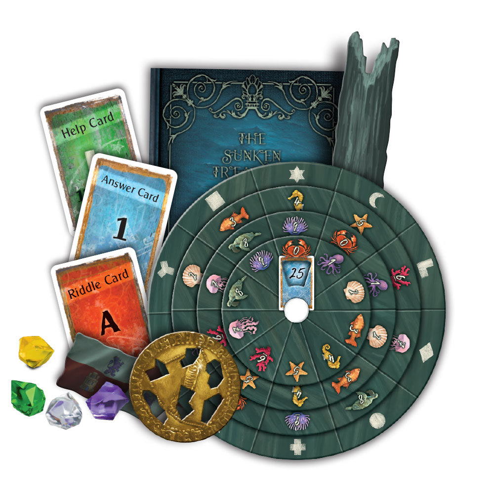 EXIT: The Game – The Sunken Treasure – game components