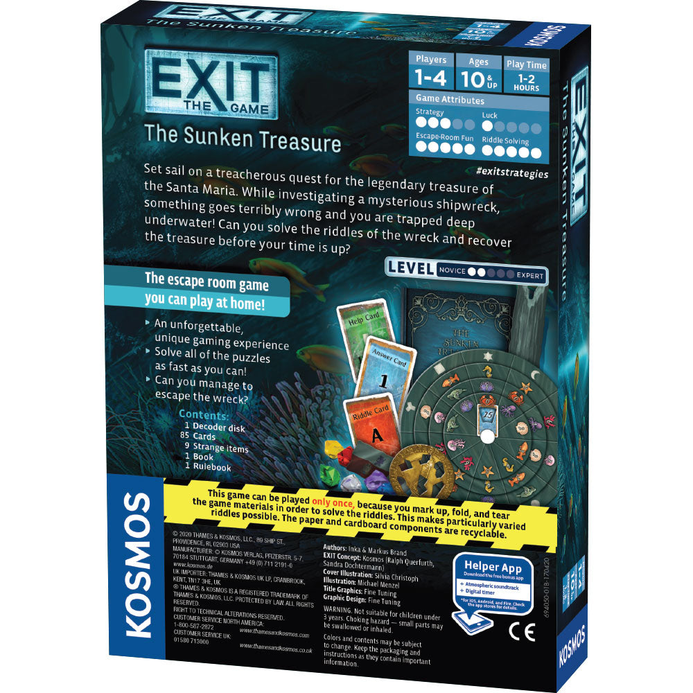 EXIT: The Game – The Sunken Treasure – packaging view