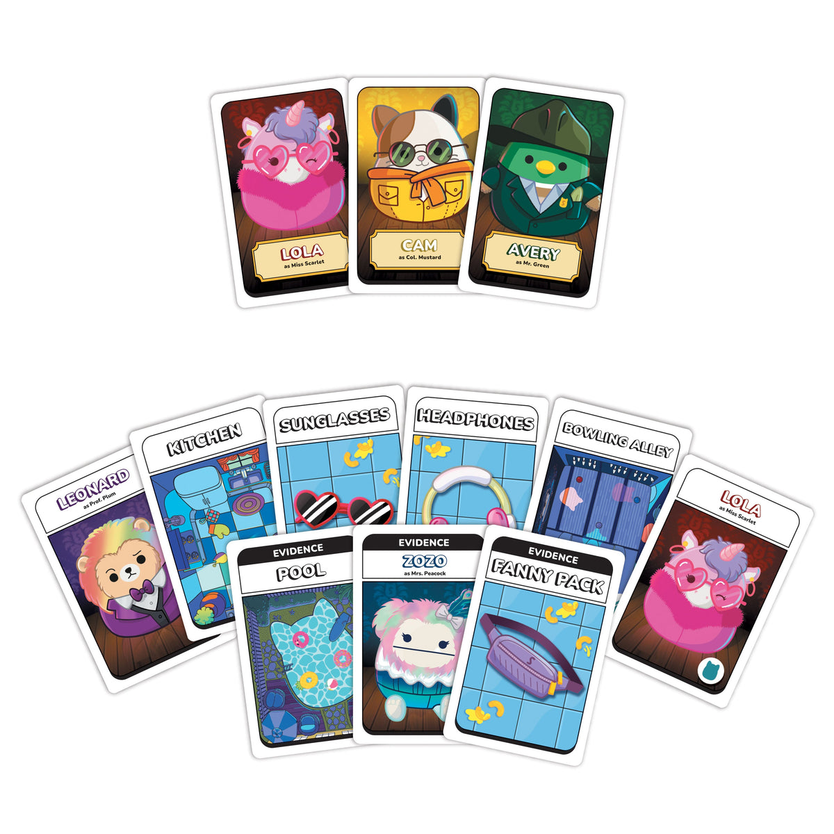 Clue Card Game: Original Squishmallows – additional product details