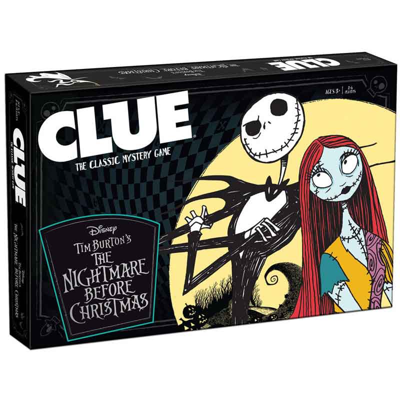 Clue: Tim Burton’s The Nightmare Before Christmas – box view