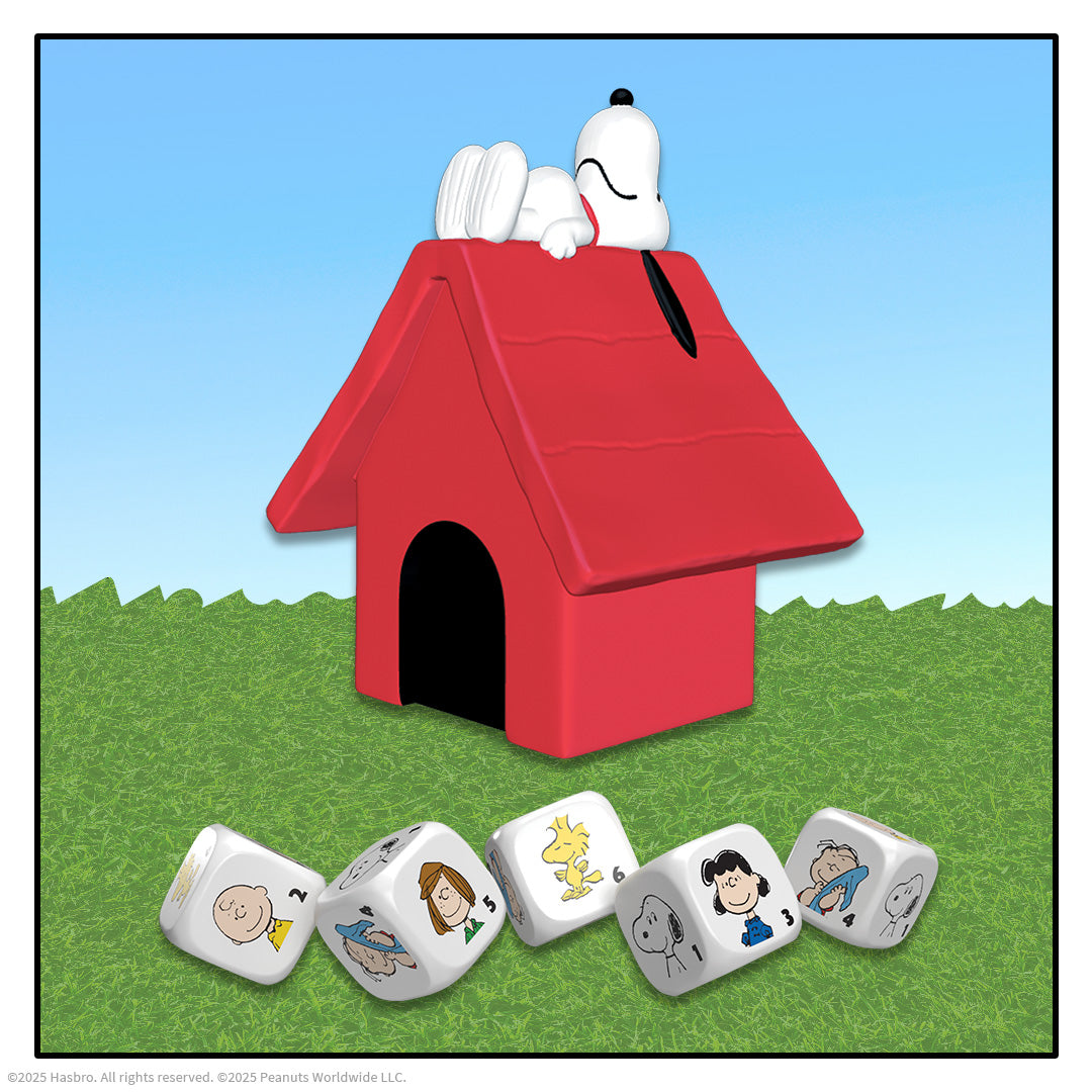 Yahtzee: Peanuts Edition – game components