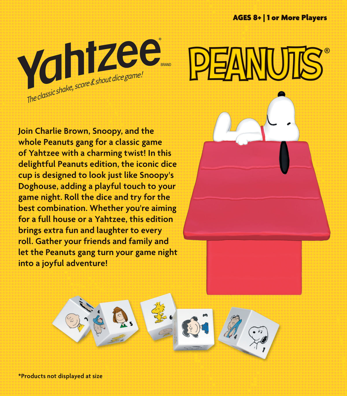 Yahtzee: Peanuts Edition – packaging view