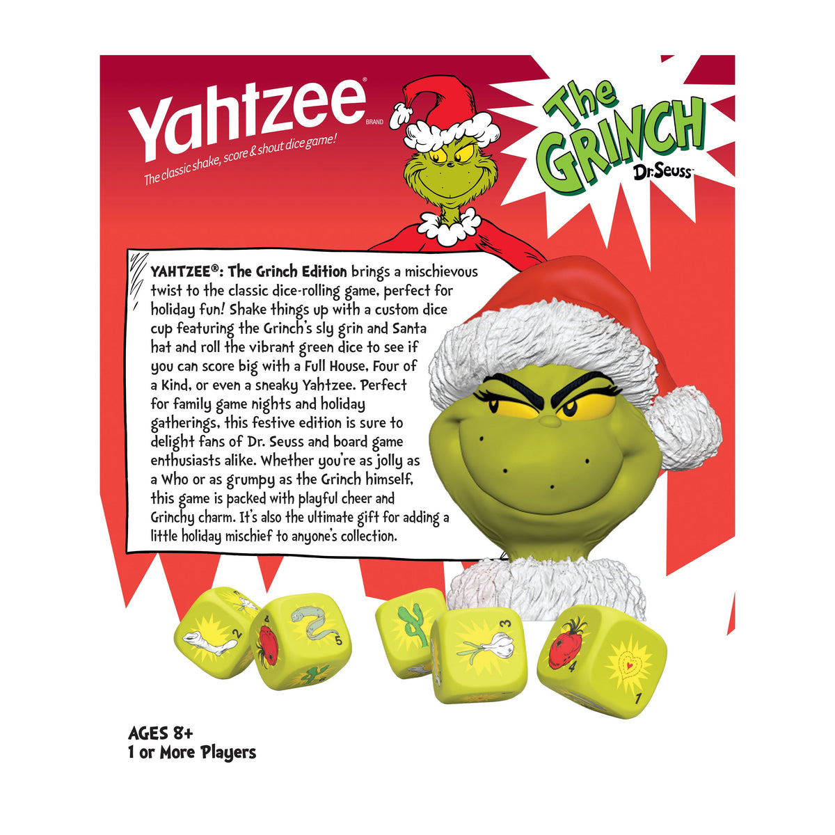 Yahtzee: The Grinch Edition – packaging view