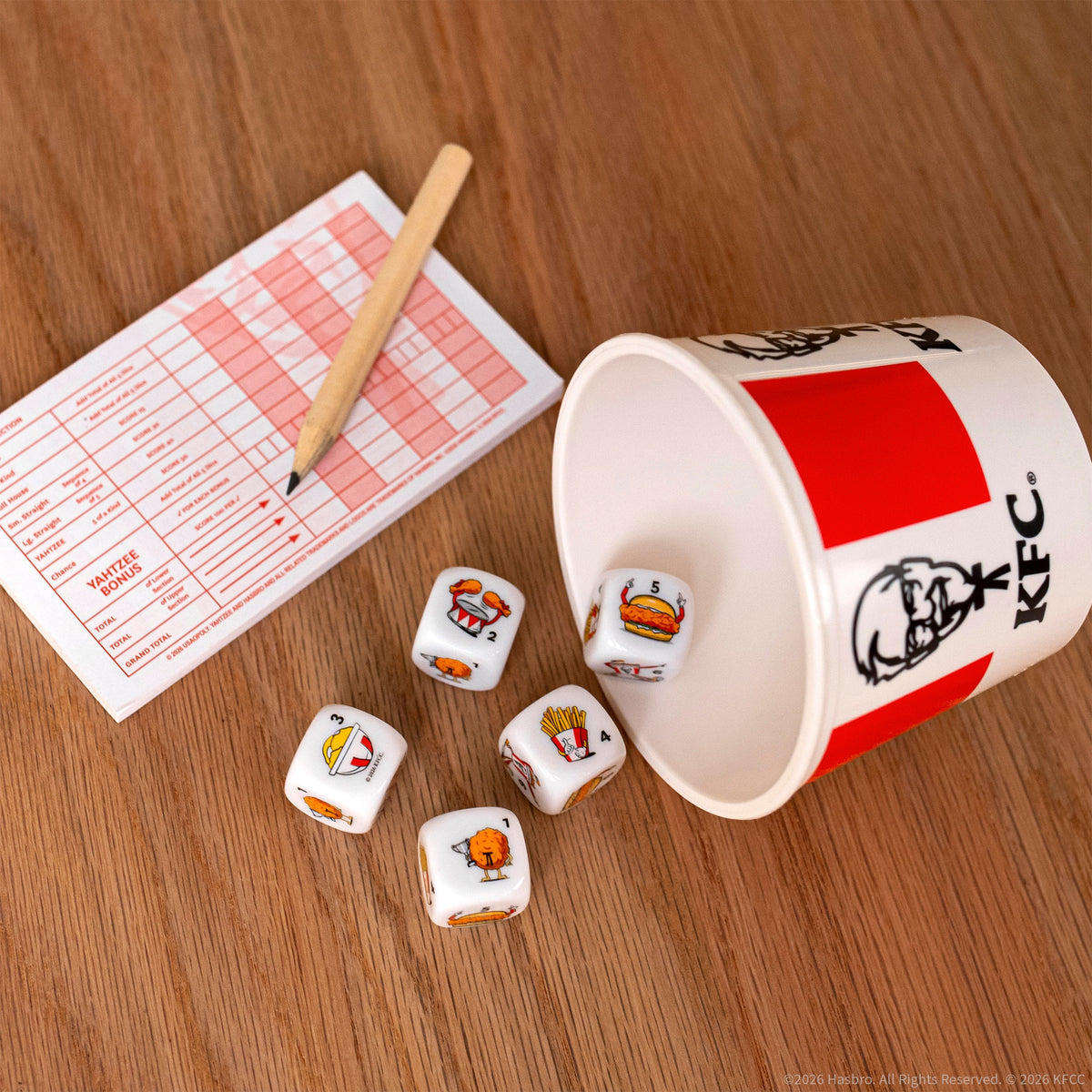Yahtzee: KFC Edition – additional product details