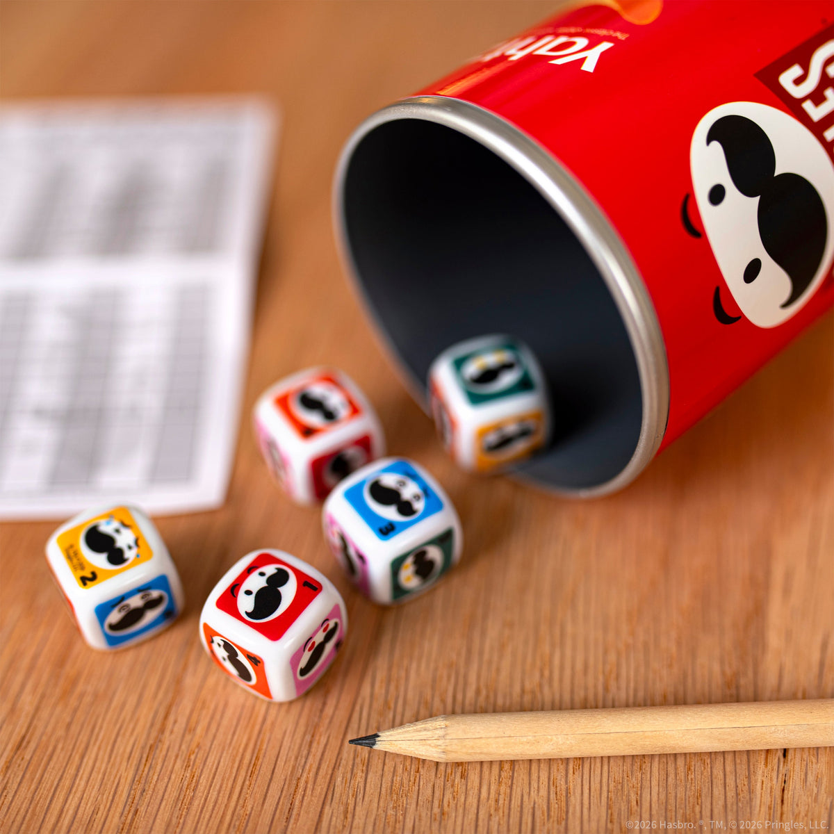 Yahtzee: Pringles Edition – additional product details